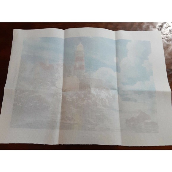 Sunset Gallery Moonlit Lighthouse No Count Cross Stitch Kit New,Coastal - Picture 9 of 12